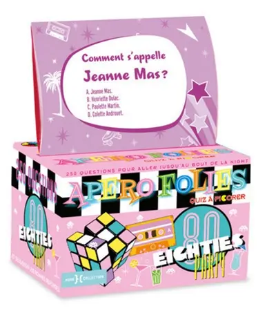 Apéro folies : quiz à picorer. Vol. 5. Eighties