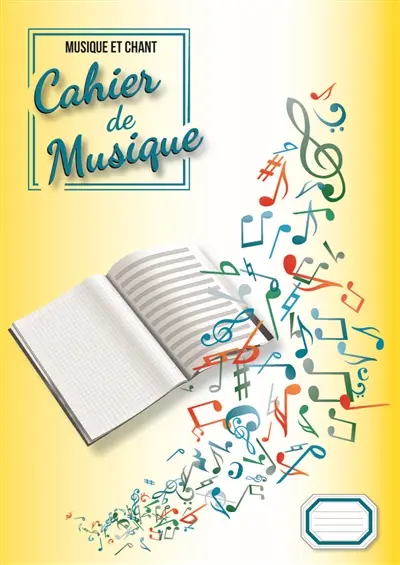 Cahier musique et chant