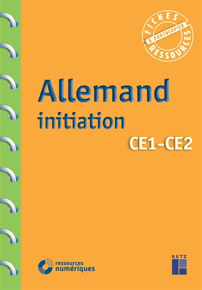 Allemand, initiation Ce1:ce2