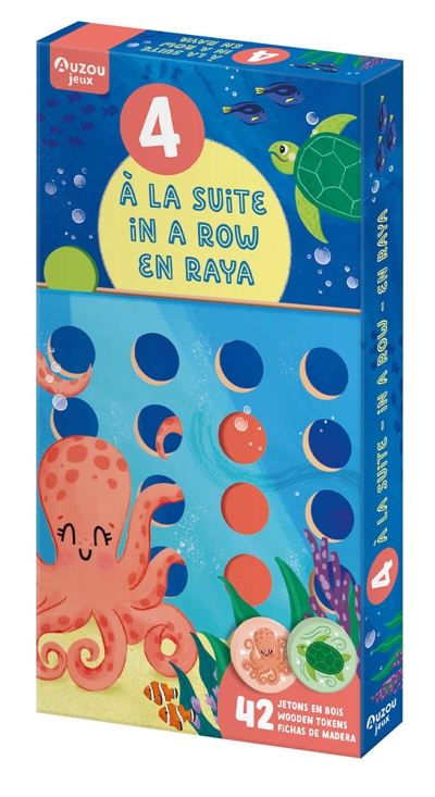 4 à la suite : 4 in a row :...