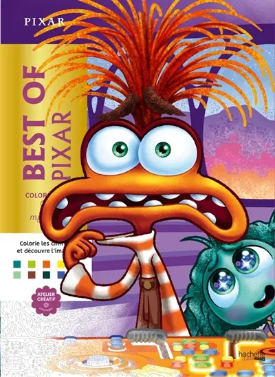 Coloriages mystères Disney : Best of Pixar