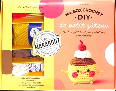 Ma box crochet DIY : le petit gâteau : tout ce qu'il faut pour réaliser son doudou