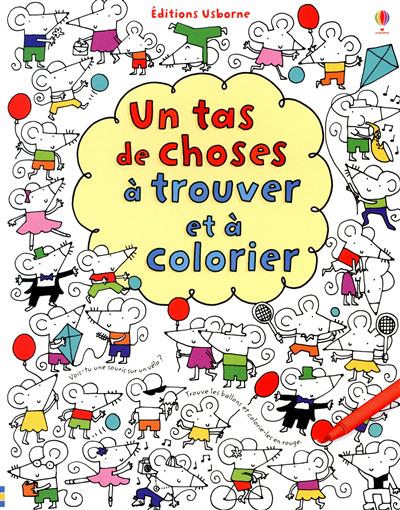 Un tas de choses à trouver et à colorier