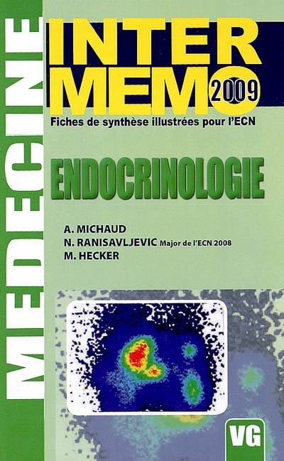Endocrinologie : fiches de synthèse illustrées pour l'ECN