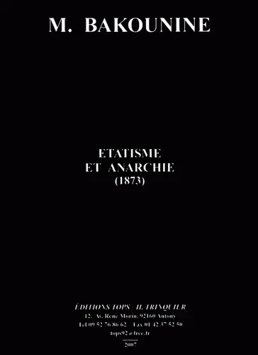 Etatisme et anarchie : 1873