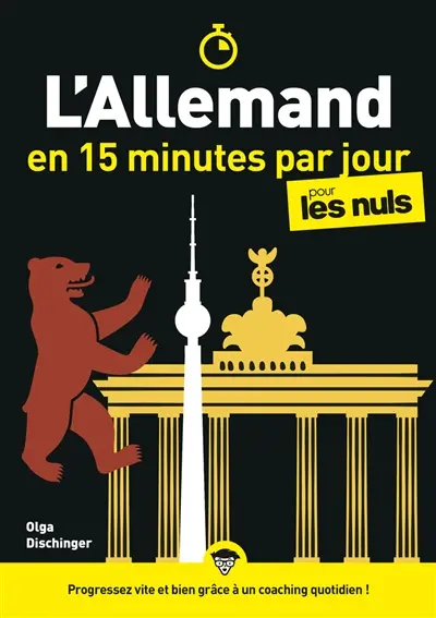 L'allemand en 15 minutes par jour pour les nuls