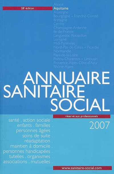 Annuaire sanitaire social...
