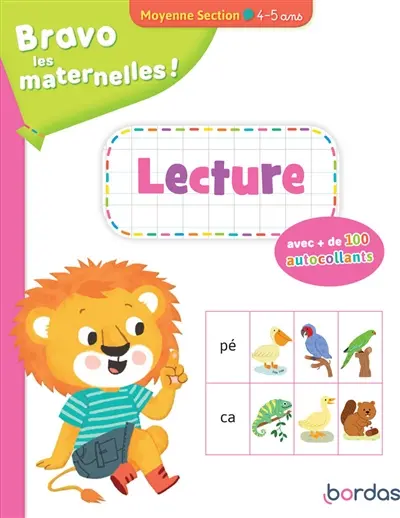 Bravo les maternelles ! : lecture moyenne section, 4-5 ans