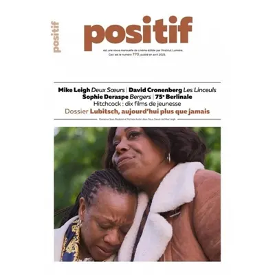Positif, n° 770. Lubitsch, aujourd'hui plus que jamais