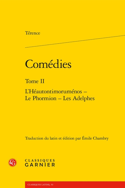Comédies. Vol. 2