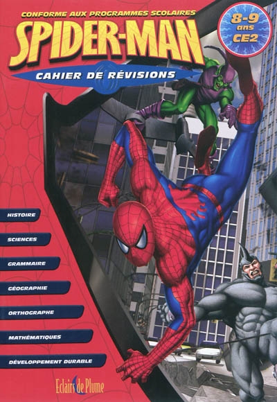 Spiderman cahier de révisions, CE2, 8-9 ans