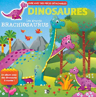 Dinosaures. Les grands brachiosaurus