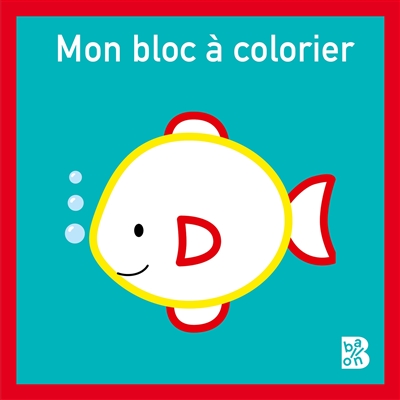 Poisson : mon bloc à colorier