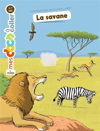 La savane : autocollants