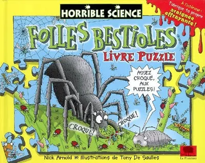 Folles bestioles : livre-puzzle