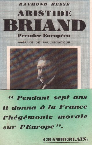 Aristide Briand premier européen