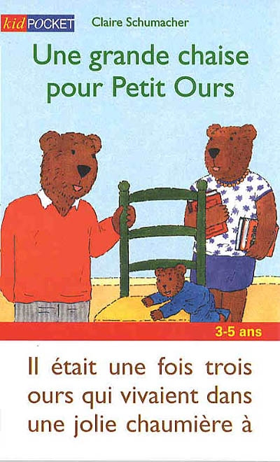 Une grande chaise pour Petit Ours