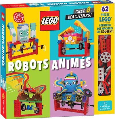 Lego robots animés : crée 8 machines !
