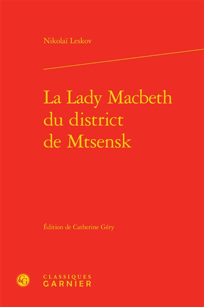 La Lady Macbeth du district de Mtsensk
