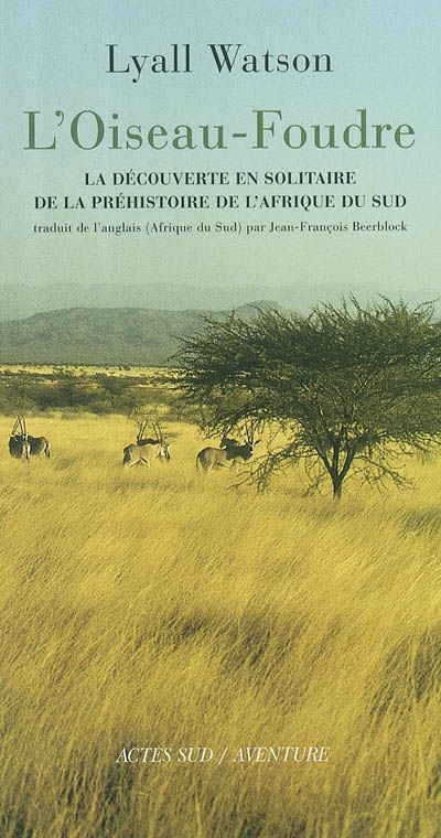 L'oiseau-foudre : la découverte en solitaire de la préhistoire de l'Afrique du Sud (Adrian Boshier 1939-1978)