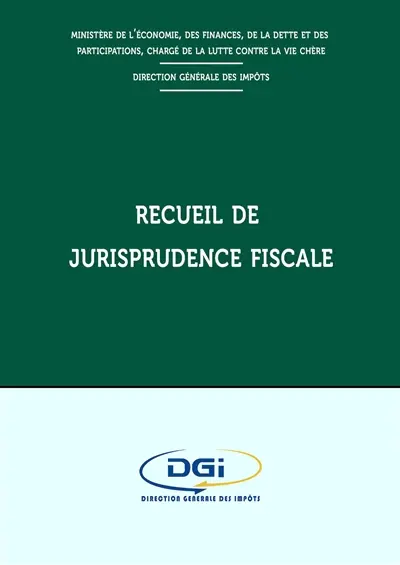 Gabon : Recueil de jurisprudence fiscale