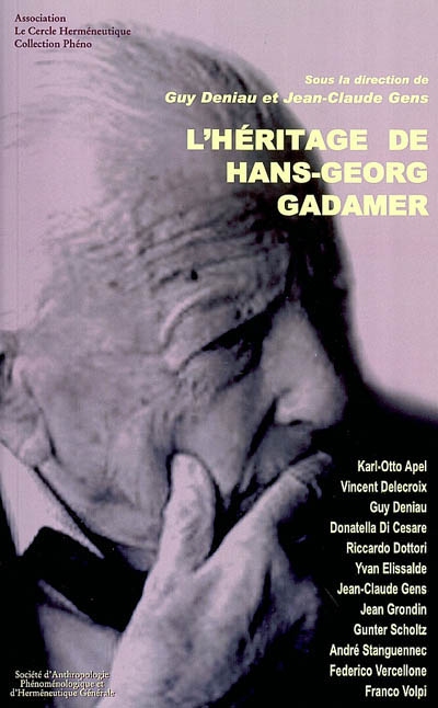L'héritage de Hans-Georg Gadamer