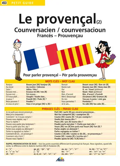 Le provençal. Vol. 2. counversacien/counversacioun : francés-prouvençau