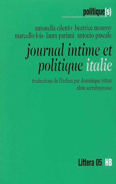 Journal intime et politique, Italie