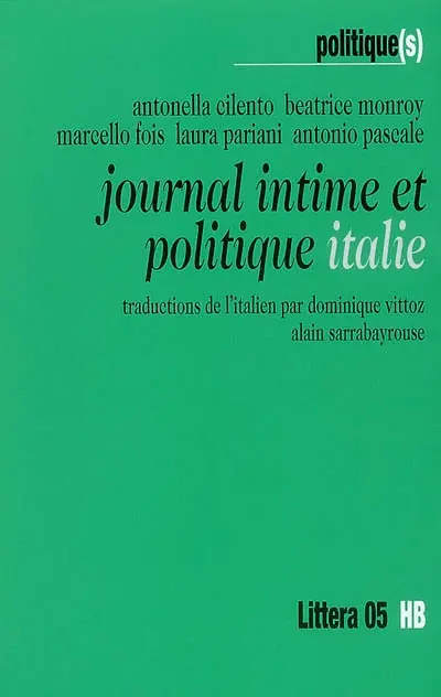 Journal intime et politique, Italie
