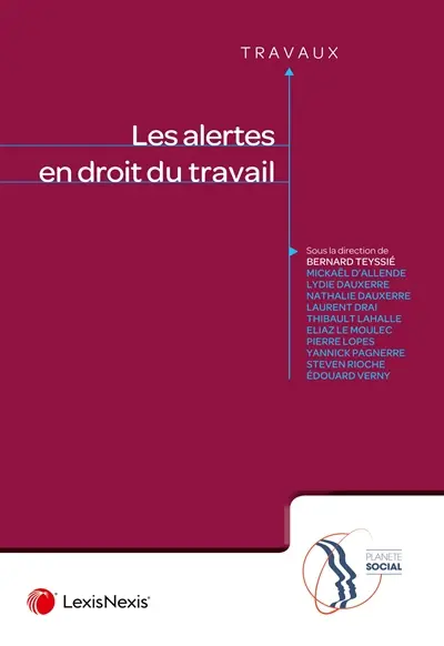 Les alertes en droit du travail