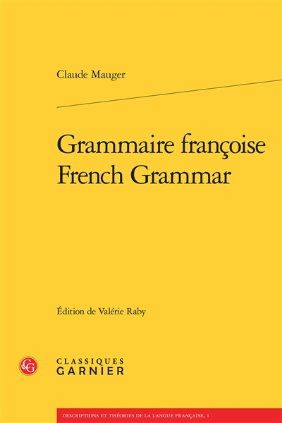 Grammaire françoise. French grammar