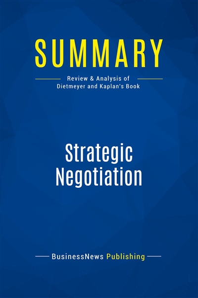 Summary : Strategic...