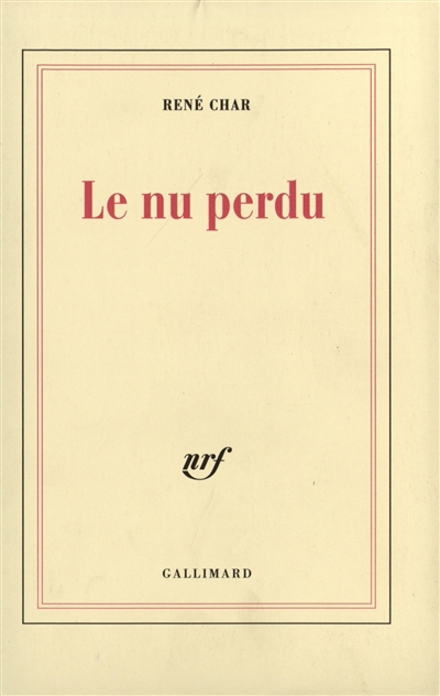 Le Nu perdu. Retour amont. Dans la pluie giboyeuse