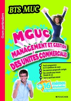 MGUC, management et gestion des unités commerciales : BTS MUC