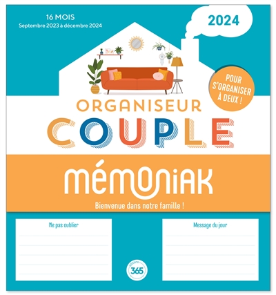 Organiseur familial - 16 mois, de septembre 2023 - Nesk