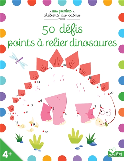50 défis points à relier dinosaures