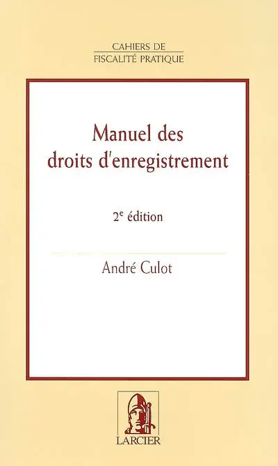 Manuel des droits d'enregistrement