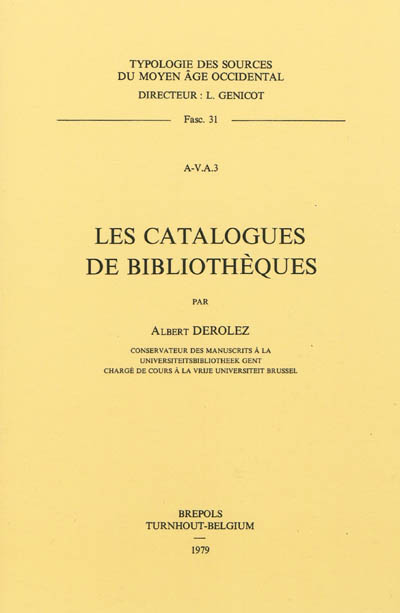 Les catalogues de bibliothèques