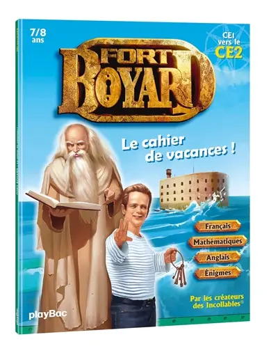 Cahier de vacances Fort Boyard : CE1 vers le CE2, 7-8 ans