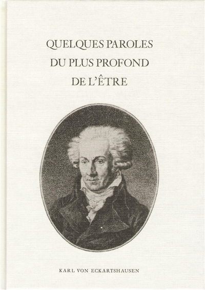 QUELQUES PAROLES DU PLUS PROFOND DE L’ETRE