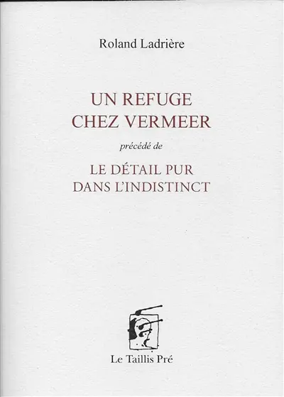 Un refuge chez Vermeer. Le détail pur dans l'indistinct