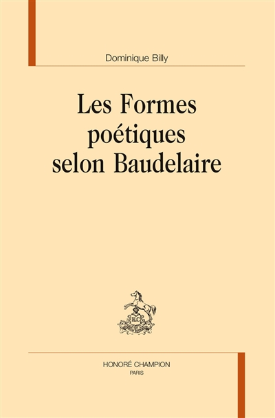 Les formes poétiques selon Baudelaire