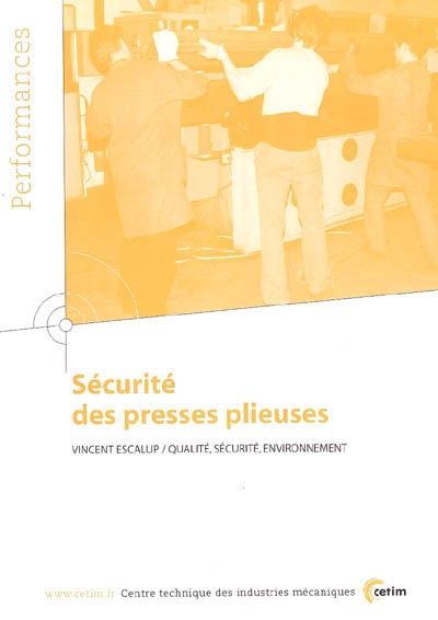 Sécurité des presses plieuses