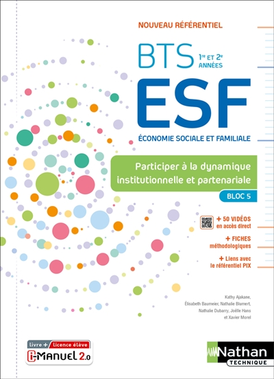 BTS ESF, économie sociale...