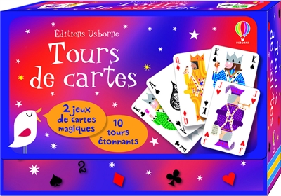 Tours de cartes : 2 jeux de cartes magiques, 10 tours étonnants