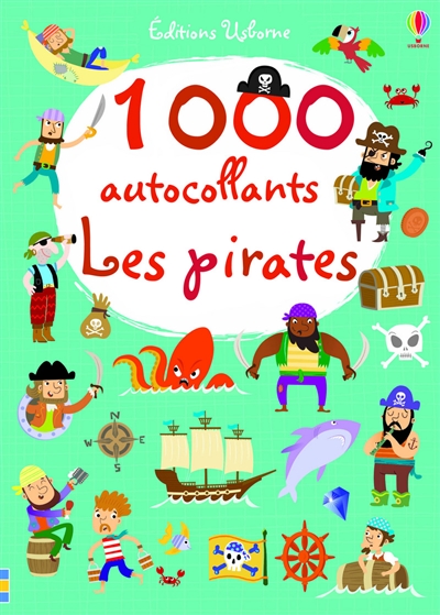 1.000 autocollants : les pirates