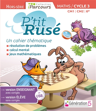Cahier numérique P'tit Rusé...