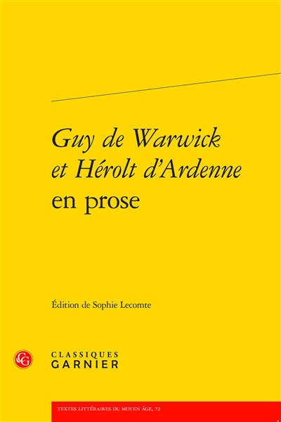 Guy de Warwick et Hérolt...