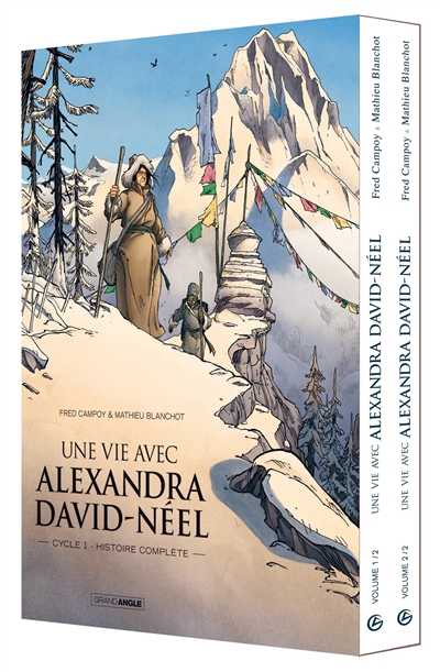 une vie avec alexandra david-néel : coffret tomes 1 & 2