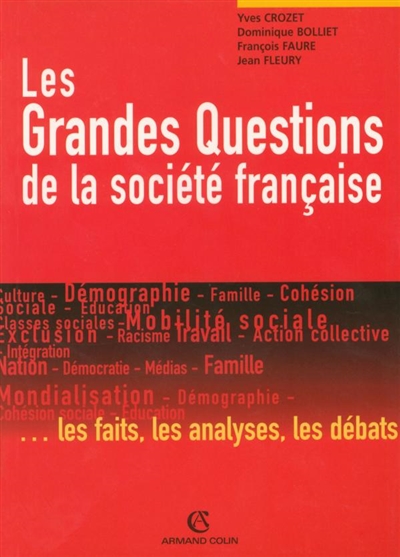 Les grandes questions de la société française
